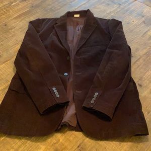 JCREW Brown Corduroy blazer XL
